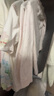 童泰婴儿连体衣春秋季纯棉衣服初生宝宝蝴蝶哈衣爬服和尚服粉色52cm 实拍图