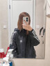 adidas经典三条纹运动连帽夹克外套男女春季阿迪达斯三叶草   黑色   M 实拍图