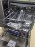 西门子（SIEMENS）黑魔镜Aura新一级水效智能开门烘火锅洗240小时长效储存150L以上大容积独嵌两用洗碗机SJ23EB33MC 实拍图