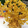 美卡瑞黄水晶发财树酒柜装饰品小摆件客厅电视柜招财摇钱树乔迁开业礼品 大号黄水晶发财树+送钱坠+底座+五帝钱 实拍图