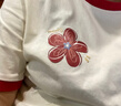 班尼路（Baleno）短袖T恤女2026年夏季新款撞色宽松纯棉休闲可爱舒适校园风上衣 实拍图