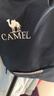 骆驼（CAMEL）轻便双肩背包骑行背包纯色折叠包户外运动休闲旅行登山包藏蓝 实拍图