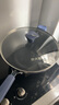 炊大皇炒锅不粘锅易洁少油烟平底炒菜锅煎锅32cm磁炉通用深蓝SL32CG 实拍图