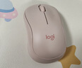 罗技（Logitech）M240 蓝牙鼠标 办公鼠标 简约便携 粉色 实拍图