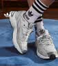 adidas「贝果鞋」ASTIR厚底增高休闲老爹鞋男女阿迪达斯三叶草   灰色   41 实拍图
