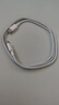 华为6A数据线 USB Type-C转USB Type-C 线长1m/高品质线芯/持久耐用 白色 实拍图