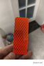 3M反光贴万能安全警示贴划痕车贴贴纸长型3*8cm(10片)荧光橙色 实拍图