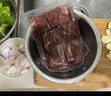 鸿亮  黑椒牛仔骨净重400g*5袋 静腌牛排 烧烤食材 牛肉牛排骨  实拍图