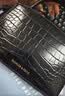 CHARLES&KEITH鳄鱼纹凯莉包手提斜挎婚包包女包生日母亲节礼物CK2-50270880-1 Black黑色 S 实拍图