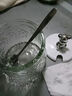 玻璃杯带盖勺小熊杯高颜值杯子办公室家用咖啡杯网红爆款水杯 1只装小熊杯（带勺子）270ml 实拍图