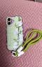 江铭适用苹果16手机壳iPhone16保护套高级全包镜头防摔网红高端创意简约男女磨砂羽纱壳绿竹熊猫带手链 实拍图
