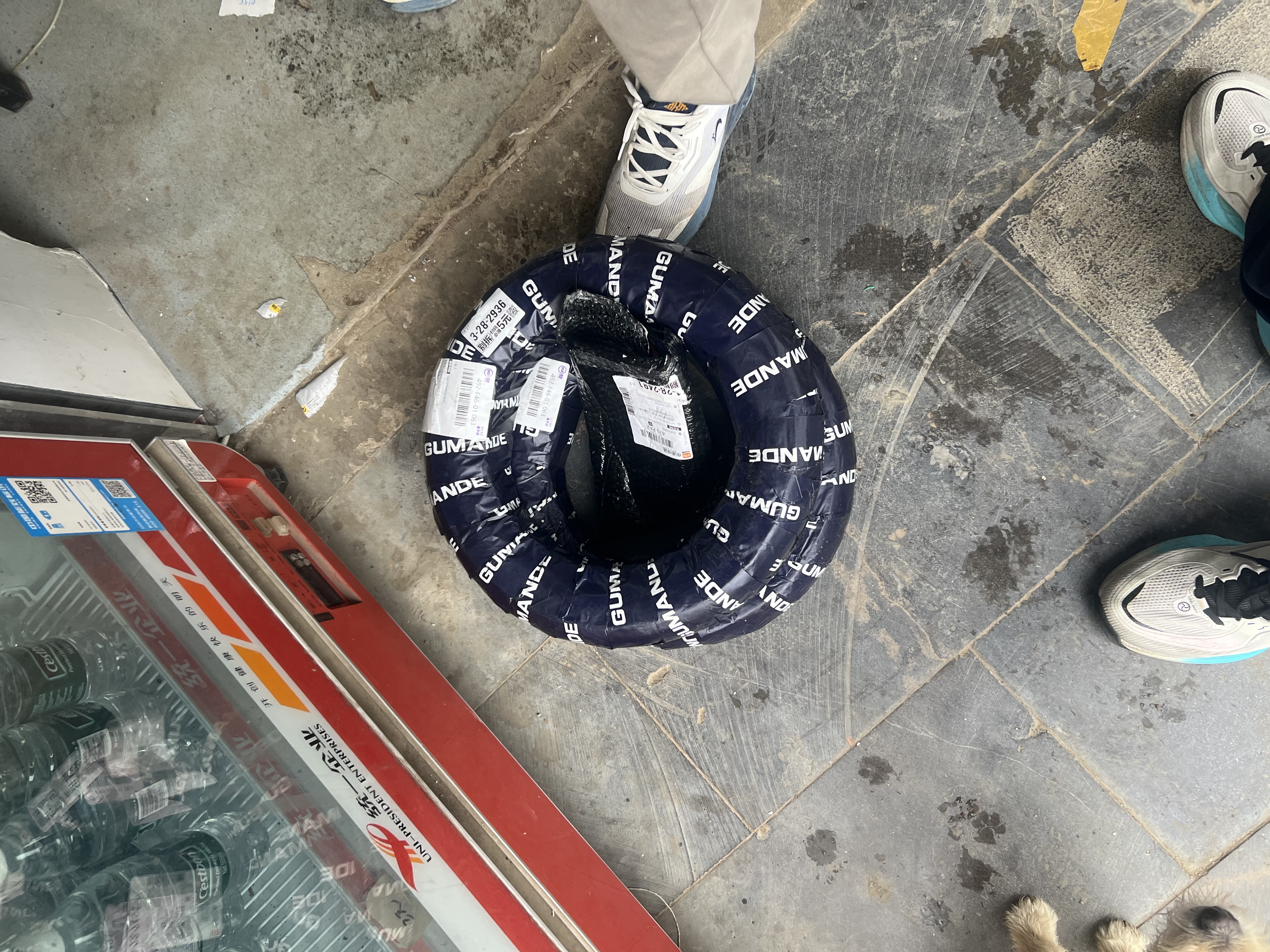 固满德天选之子10寸12寸半热熔真空胎电动车摩托车城市赛道防滑耐磨轮胎 天选之子高性能 3.00-10 实拍图