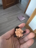 唐芙妮山茶花小抓夹女后脑勺半扎发夹子头饰短发过渡期神器前额刘海发夹 咖色花约4.5厘米【两个装】 实拍图