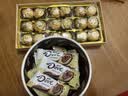 德芙 全家桶 丝滑牛奶巧克力 碗装18粒216g 休闲零食 糖果 生日礼物 实拍图