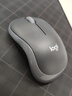 罗技（Logitech）M185鼠标 无线鼠标 办公鼠标 对称鼠标 黑色灰边 带无线2.4G接收器 实拍图