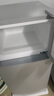奥克斯小冰箱家用小型迷你冷藏冷冻两用出租房宿舍用节能省电寝室办公室电冰箱 【节能省电】166银色【高效保鲜 铜管速冷】48L 实拍图
