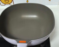 九阳（Joyoung）炒锅不粘锅含钛方圆形家用炒菜锅多功能蒸煮大容量炉灶通用32cm 实拍图