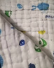 棉之润婴儿纱布浴巾6层A类纯棉新生儿童包被男女宝宝洗澡巾110*110cm 实拍图