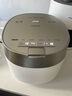 松下（Panasonic）【重磅新品】饭光光Pro钛电饭煲0涂层纯钛内胆家用IH电饭锅4-5人316L材质不锈钢3.8升SR-HXT152-W 实拍图