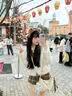 纳兰杜帆船包包女士2026新款春真皮单肩斜挎包女包通勤腋下hobo包 余新白 实拍图