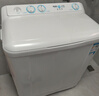 海尔（Haier）半自动双桶双缸洗衣机 12KG大容量  强力去污洗大件 一级能效家电国家补贴以旧换新 XPB120-81D2 实拍图