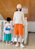 Kocotreekk树儿童裤子短裤速干透气沙滩裤夏季男童裤子女童裤子亮色五分裤 实拍图