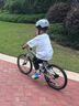 KinderKraftKK儿童自行车4-6-12岁学生单车青少年男女孩生日礼物山地车20寸银 实拍图