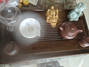金镶玉竹木茶盘茶托茶具托盘干泡排水简约家用茶台古韵50*28cm 实拍图