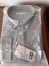 U.S. POLO ASSN.衬衫男商务休闲牛津纺纯棉衬衣百搭通勤款免烫上衣 灰绿色  XL  实拍图