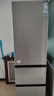 海尔（Haier）「真省电」310L三门冰箱抗菌净味一级能效风冷无霜BCD-310WGHD3E7WV(银)国家补贴 实拍图