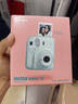 富士（FUJIFILM）instax  mini12 一次成像 立拍立得相机 mini12 薄荷绿 套餐八（官方标配+相机包+相册+白边相纸20张） 实拍图
