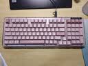 罗技（Logitech）ALTO KEYS K98S 琥珀系列 AI客制化无线机械键盘 热插拔大理石轴 静音轴 粉色 98键 实拍图