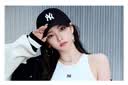 MLB帽子男女款棒球帽软顶鸭舌帽运动帽KARINA同款3ACP6601N-50BKS-F 实拍图