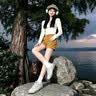 ZUOSAISI小白鞋女真皮软底透气休闲运动鞋女2026夏季新品女鞋百搭旅游鞋女 灰色 米 35 实拍图