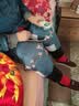 俞兆林 热敷袋理疗袋 盐袋海盐热敷包暖腿神器 护膝保暖 电加热护腿蓝 实拍图