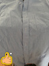 凡客诚品（VANCL）长袖衬衫男全棉领尖扣牛津纺商务休闲经典舒适衬衫 蓝色 M 实拍图