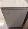 海尔（Haier）142L单温冰柜小型家用小冰柜减霜一级能效冷藏冷冻转换深冷冷柜小冰箱BC/BD-142GHW9D以旧换新 实拍图