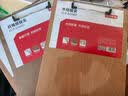 京东京造A4书写板夹文件夹 加厚写字板考试垫板签约夹板 试卷夹资料收纳夹子 办公文具用品黑灰 实拍图