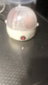 智能蒸蛋器多功能煮蛋器大容量蒸蛋羹神器早餐机全自动电蒸锅 单层 乳白色【蒸煮神器】超大单层蒸笼 实拍图