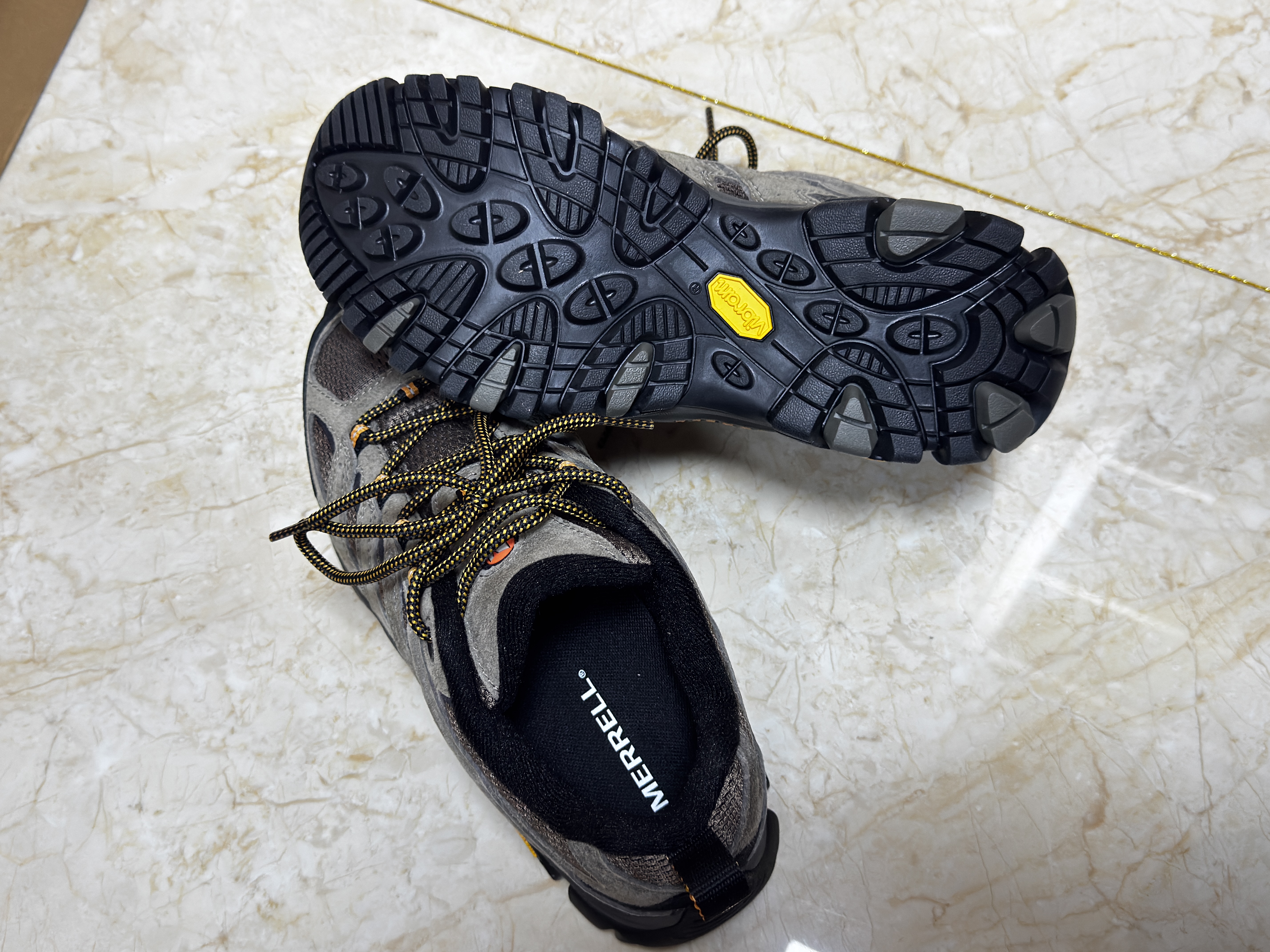 迈乐（Merrell）MERRELL迈乐男款户外徒步鞋MOAB3防滑耐磨轻量登山徒步鞋 实拍图