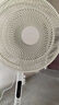美的（Midea）【幸运草安睡1S】一级能效直流变频声控电风扇家用遥控卧室静音落地扇台式桌面抗菌大风力转页扇 实拍图