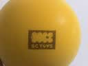 babycare&bctoys儿童拍拍球儿童无声弹力训练宝宝小皮球玩具黄色 实拍图