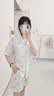猫人女士睡衣女2026年新款莱赛尔IP联名开衫带胸垫可外穿家居服套装 实拍图