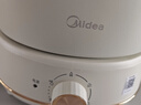 美的（Midea）电煮锅 电火锅 电炒锅 电蒸锅 分体式可拆洗电热锅 家用多功能锅 四季小嗨锅 HGC232301W 配蒸片 实拍图