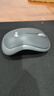 罗技（Logitech）M185鼠标 无线鼠标 办公鼠标 对称鼠标 黑色灰边 带无线2.4G接收器 实拍图