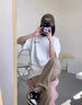 吴衣斯 班服定制t恤短袖重磅纯棉t恤印logo文化衫工作服同学毕业聚会 更多请联系客服 S可定制 实拍图