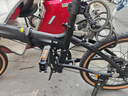 京东京造 F8折叠自行车禧玛诺7速铝合金20英寸成年人学生通勤单车陶瓷黑 实拍图