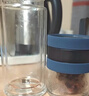 富光双层玻璃杯 泡茶杯茶水分离杯子 高硼硅玻璃水杯便携男女士290ML 实拍图