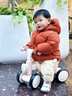 babycare儿童平衡车四轮滑行滑步车宝宝学步车无踏板1-3岁周岁礼物 空镜粉 实拍图