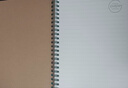 得力（deli）笔记本子8本A5/60张牛皮纸线圈本螺旋活页本记事本软抄本学生考研横线LA560-06 实拍图